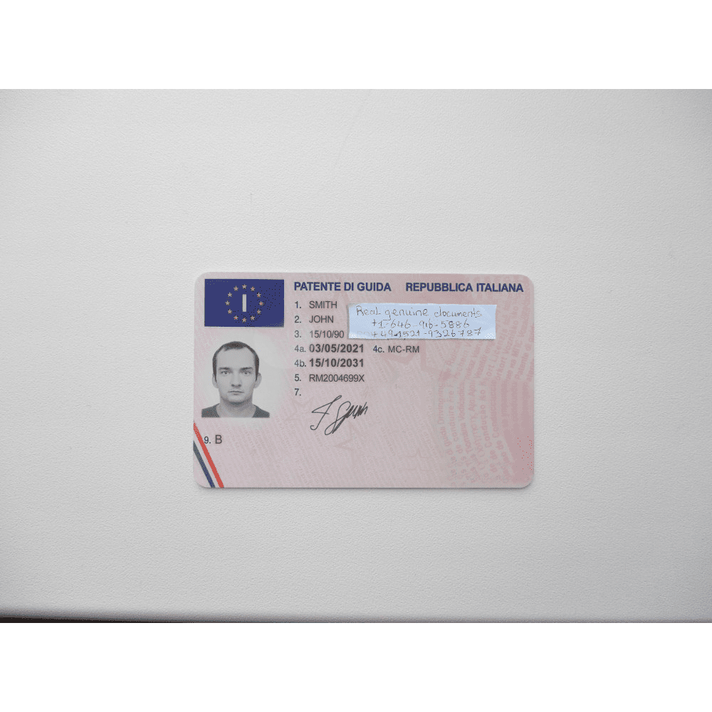 Italy Drivers Licence Italy Drivers Licence