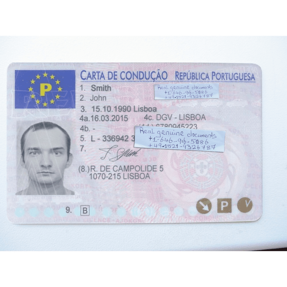 Portugal Drivers Licence Portugal Drivers Licence