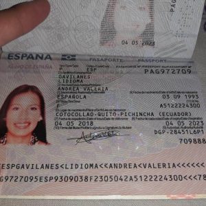 Spain Passport