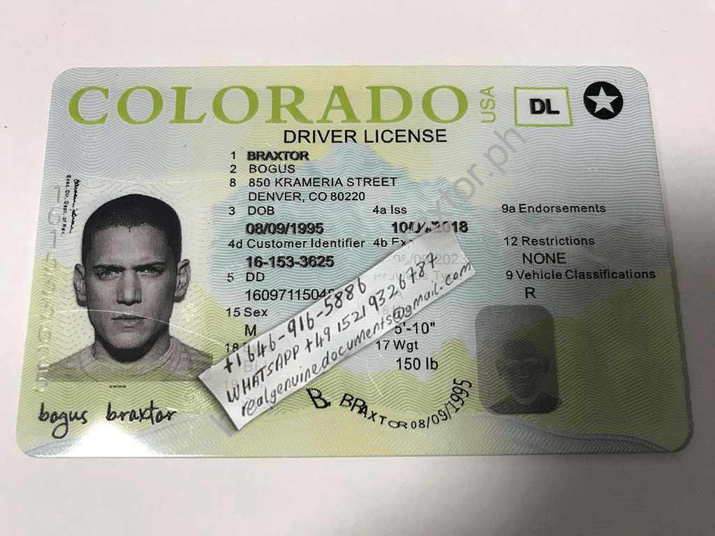 Buy Colorado Driver License and ID Card Colorado Driver License, Colorado ID Card, Colorado Driver's License