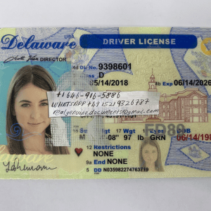 Delaware Driver License, DelawareID Card, Delaware Driver's License