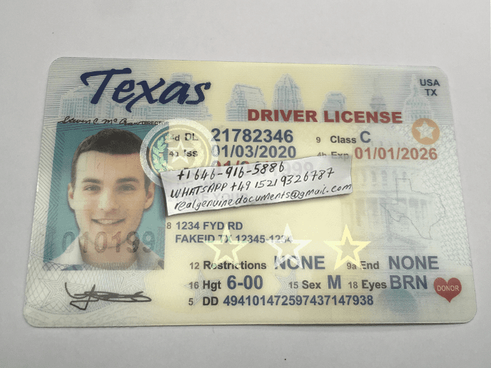 Buy Texas Driver License and ID Card Texas Driver License