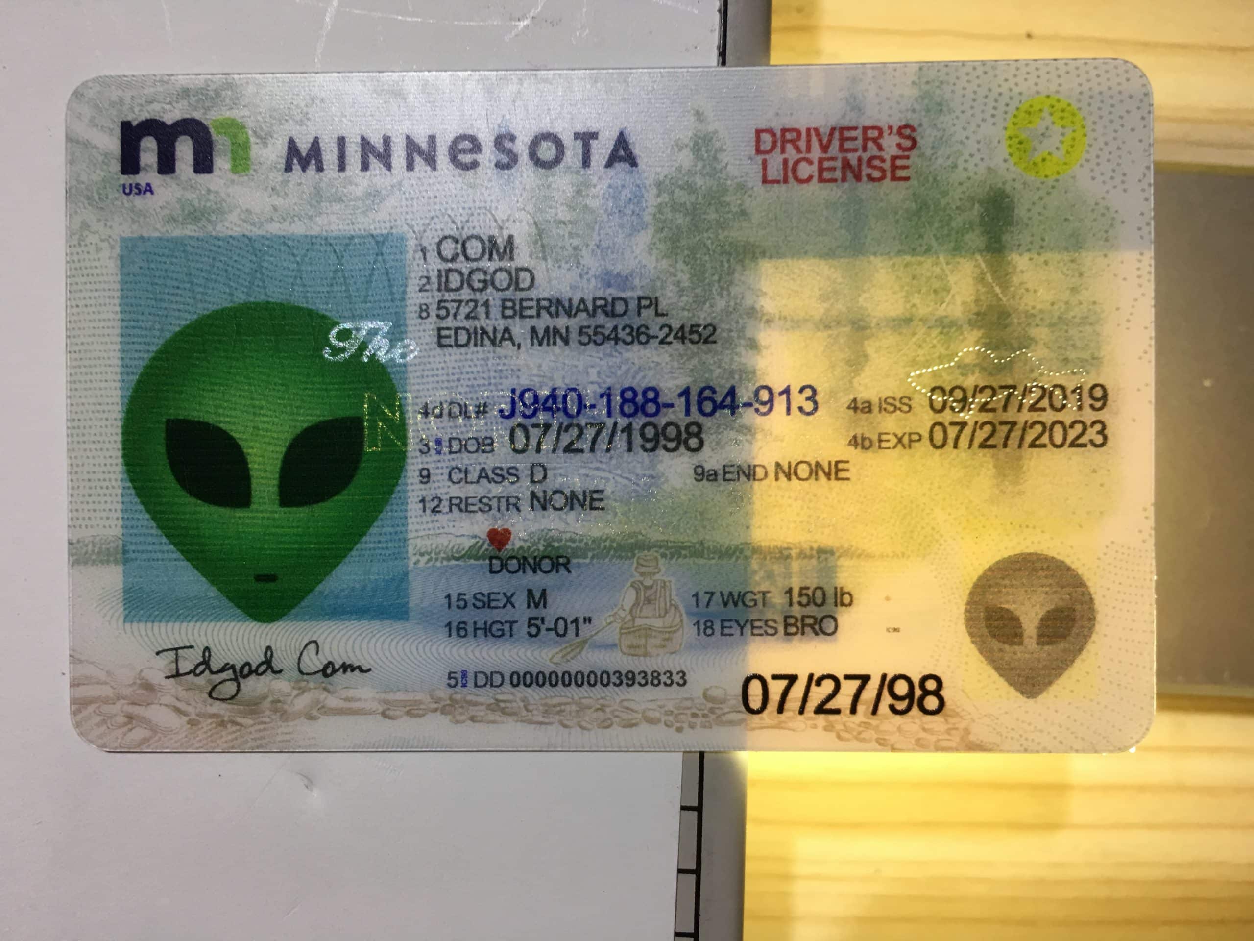 Buy Minnesota Driver License and ID Card Minnesota Driver License and ID Card