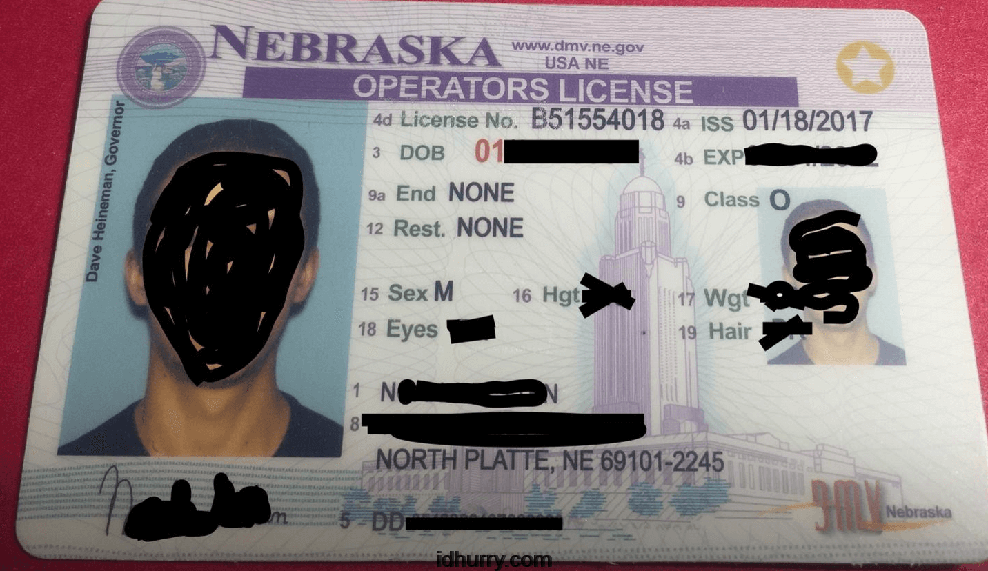 Buy Nebraska Driver License and ID Card Nebraska Driver License