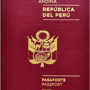 Fake Peru Passport
