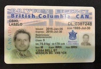 Buy British Columbia Driver Licence british columbia driver licence