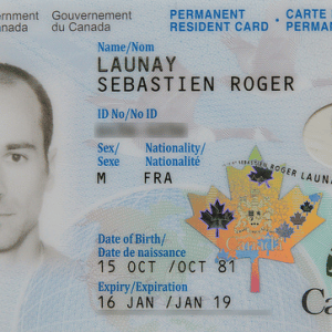 Canadian Permanent Residence Permit