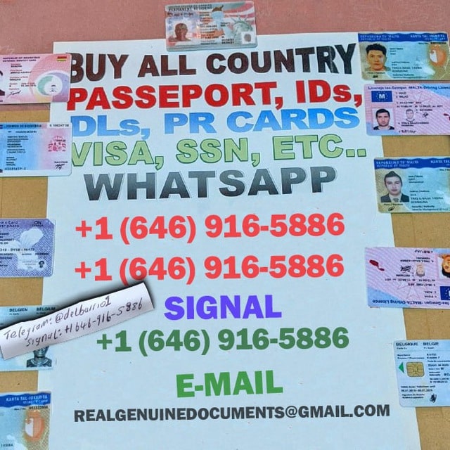 Get Your Fake Immigration Documents Online At The Lowest Price buy real passport id card driver license residence permit green card ssn visa schengen visa us visa canada visa us passport card birth certificate 1